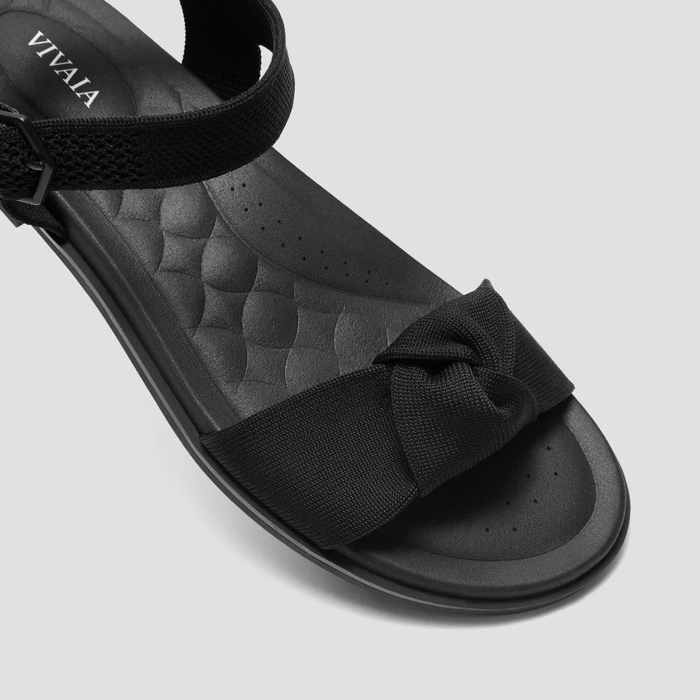 VIVAIA Paloma Black Sandals | EU 43 / US 11